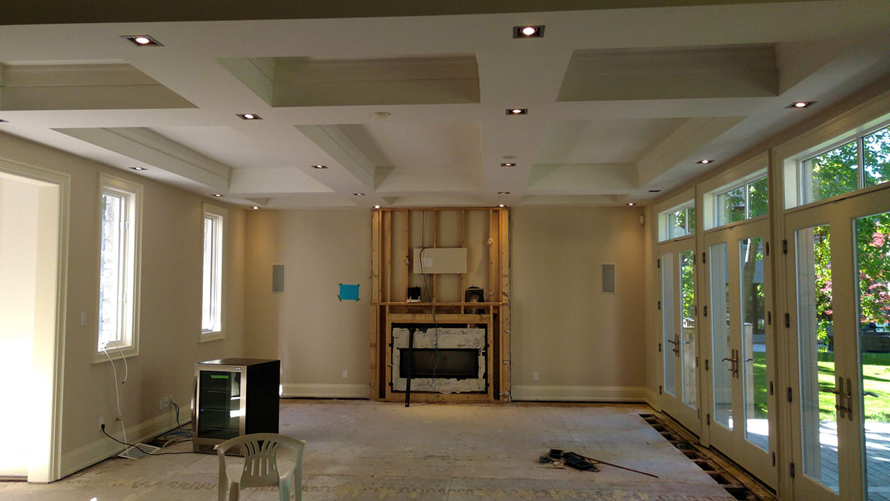 Residential Electrical Project in Mississauga